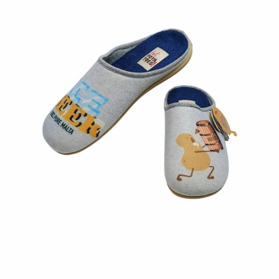 Pantufla Espa&ntilde;ola Hot Potatoes Jambi Grey